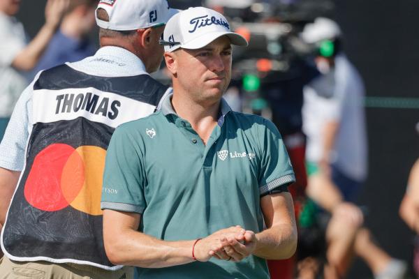 Jim 'Bones' Mackay and Justin Thomas